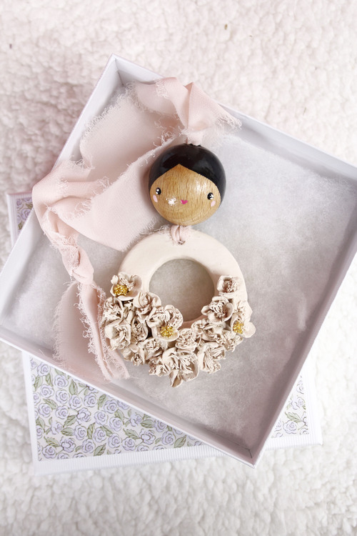 (image pour) Grande Couronne Florale Orchidée